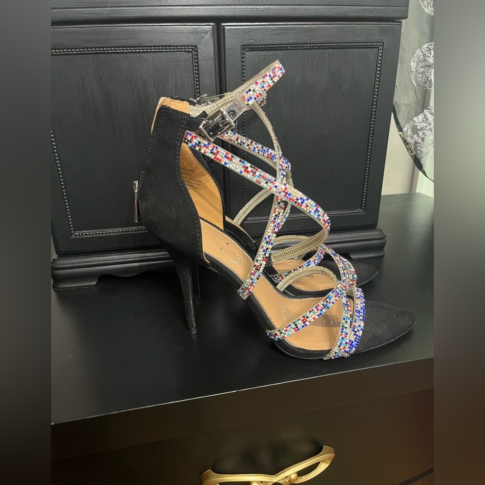 Strappy heels size 10
